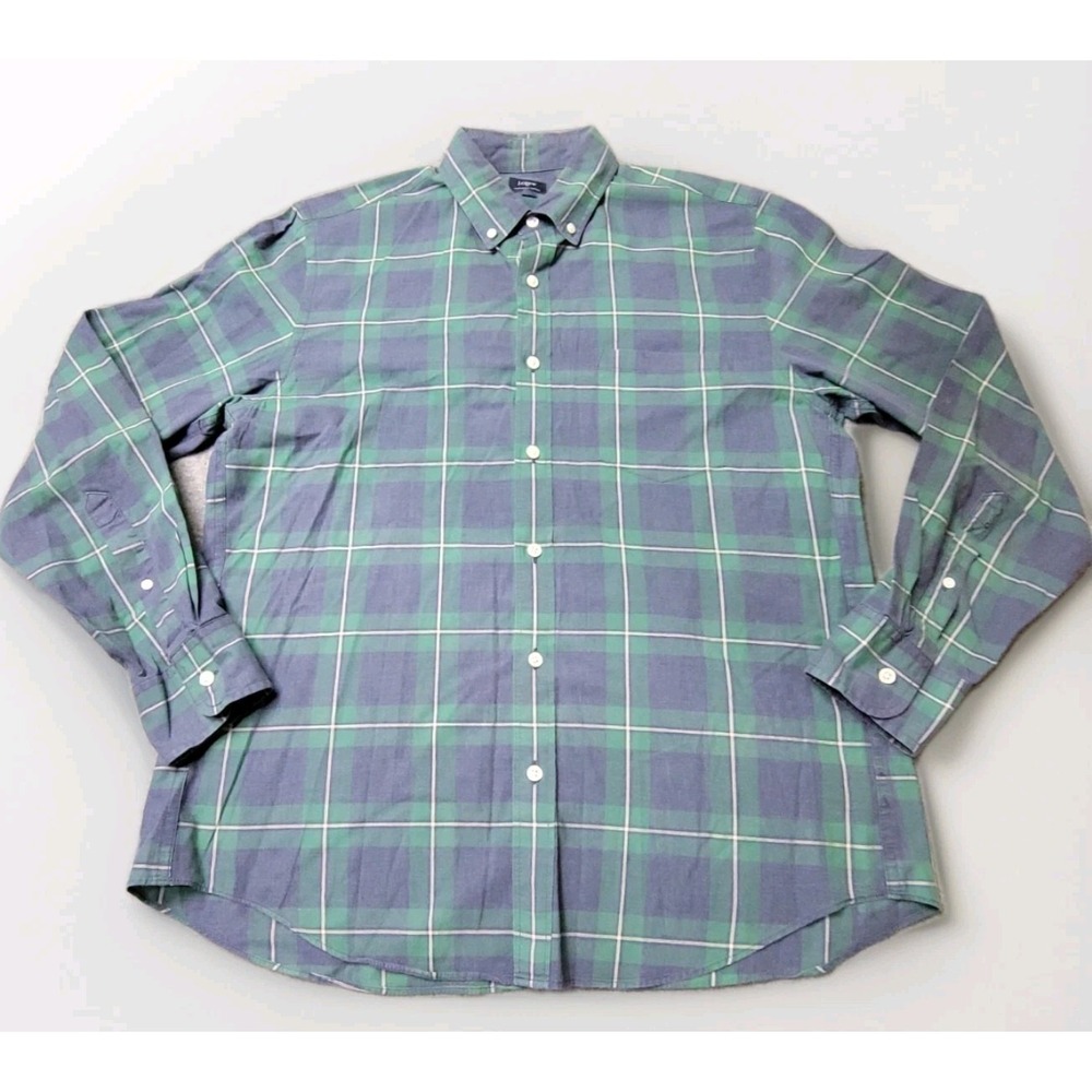 J.Crew Men's M Shirt Lot‎ of 2 Plaid Heathered & Homespun Long Sleeve Casual - Picture 9 of 14